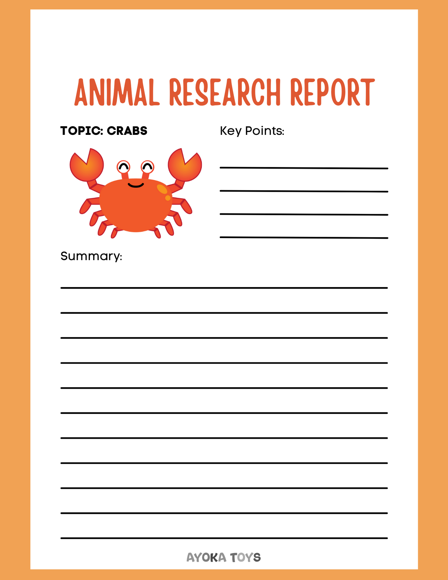 Animal Research - Crab
