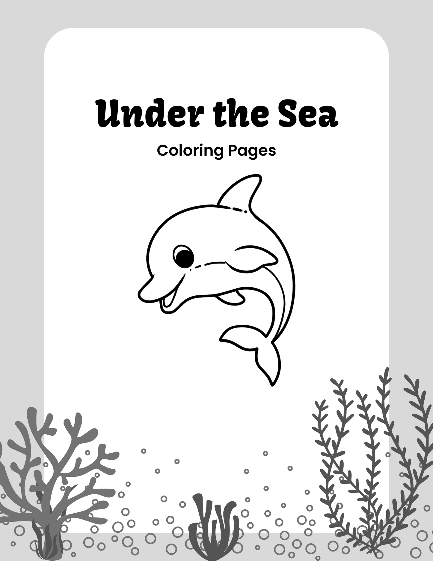 Under the Sea - Coloring Book
